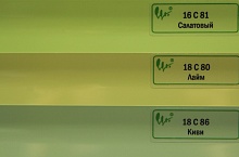 Алюминиевые жалюзи  25мм (лайм, киви)