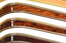 Декоративные накладки на пластиковые карнизы