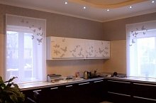 Римская штора на кухню