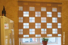 Штора рулонная день ночь